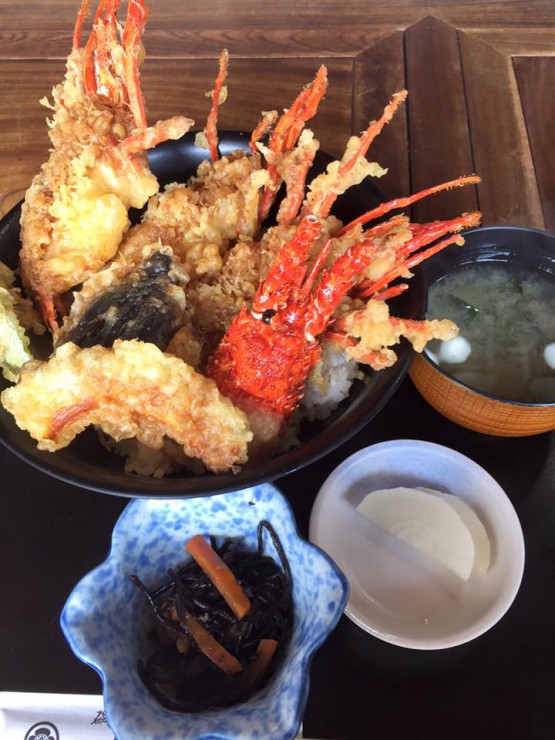 伊勢えび天丼