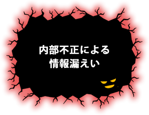 内部不正による情報漏えい
